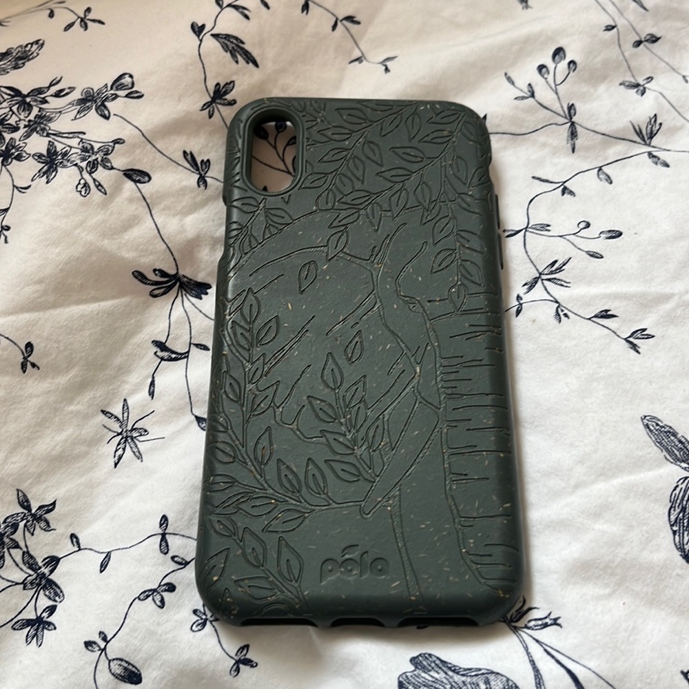 Barely used Pela case for an IPhone X/XS.
